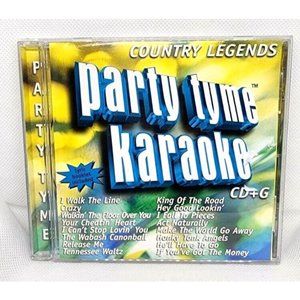 Party Tyme Karaoke - Country Legends 1 (16-song CDG) - Audio CD Good